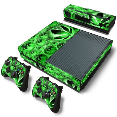 Xbox One weed 6 cover sticker